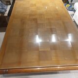 Dining table marquetry