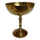 Brass bowl, ring holder, chalice.