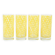 Set of highball glasses, Italian design, 1970s, manufactured in Italy
