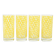 Set of highball glasses, Italian design, 1970s, manufactured in Italy
