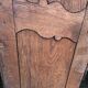 Pair of solid oak cabinet doors