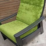 Vintage reclining armchair