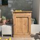 Raw wood jam buffet