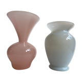 Pair of opaline vases