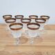 Rheinkristall crystal glasses, Germany, 1950s/60s.