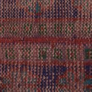Tapis vintage turc de oushak tissé à la main 46x373 cm