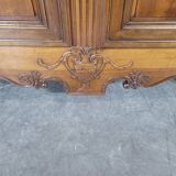 Double-body sideboard in Directoire walnut