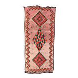 Colorful Boujad Moroccan rug - 121 x 290 cm