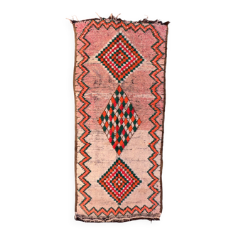 Colorful Boujad Moroccan rug - 121 x 290 cm