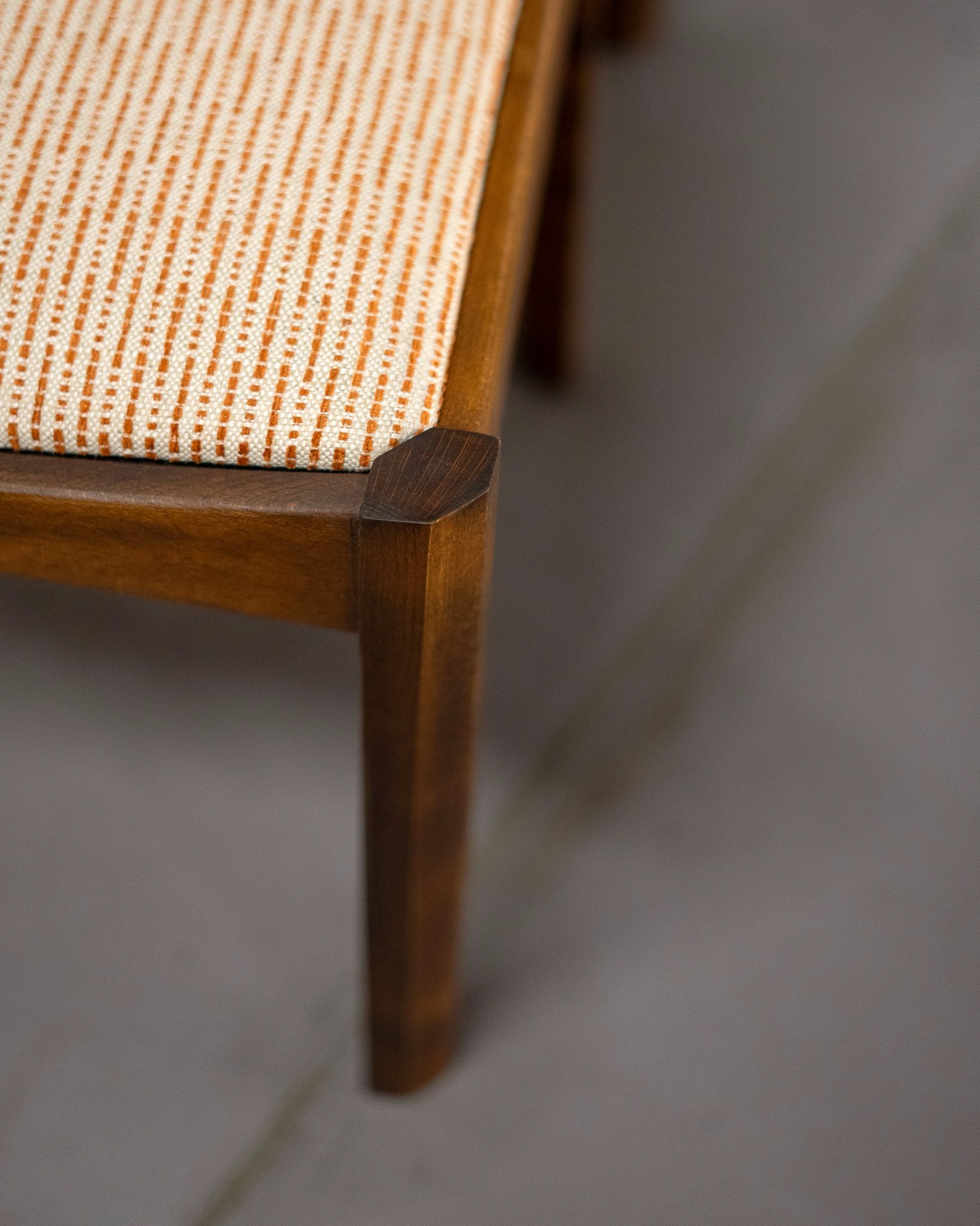 4x Scandinavian beechwood chairs, 1960s