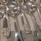 11 silver-plated metal coffee spoons Lemondial Grand Prix Monaco