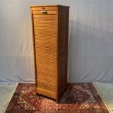Wooden curtain filing cabinet