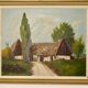 « Paysage avec ferme » par E Johansson