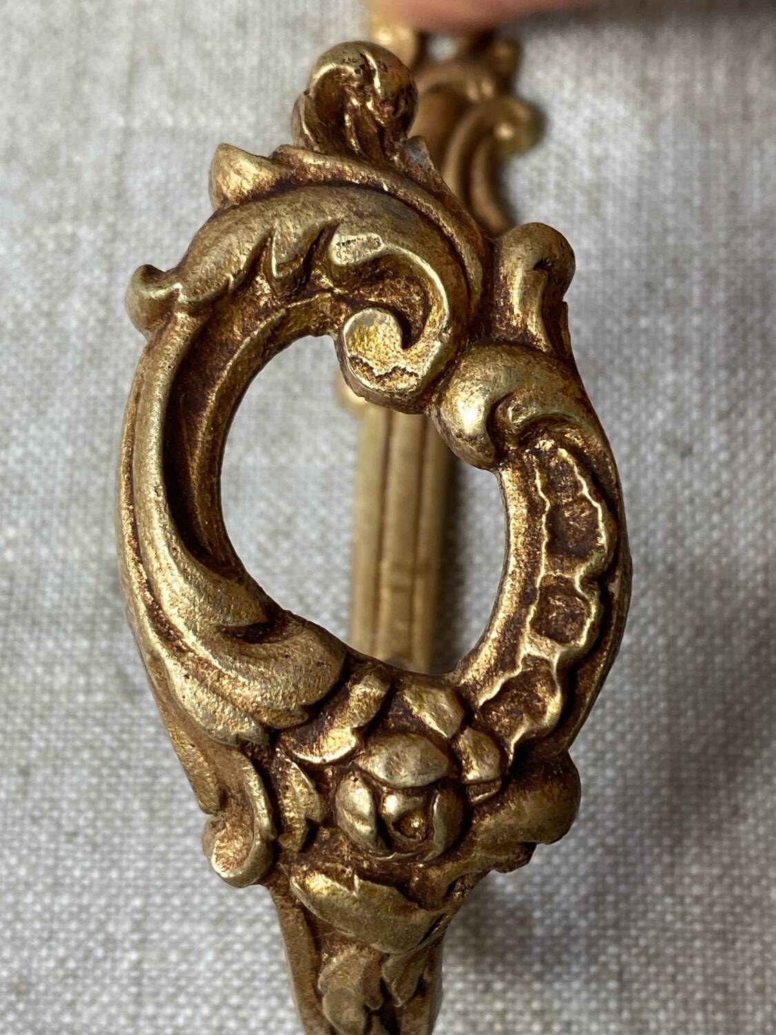 Louis XV style bronze coat hooks