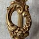 Louis XV style bronze coat hooks