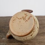 Stoneware table water dish