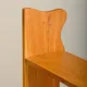 Shelf in Brutalist Henning Kjærnulf or Arts and Crafts style solid Oak 1960