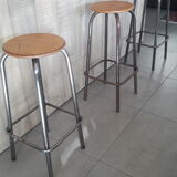 Tabourets de bar style indus