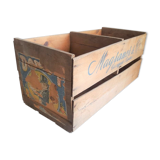 Case wood transport old fruit Magraner-Co Espana Dandy