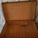 Vintage 1940-1950s cardboard suitcase