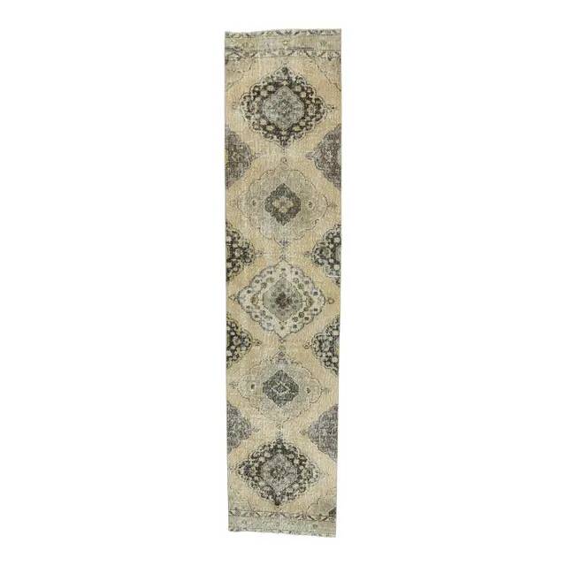 Tapis kilim oushak turc vintage en laine