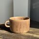 Tasse en grès émaillé brun H6,5 D10,5