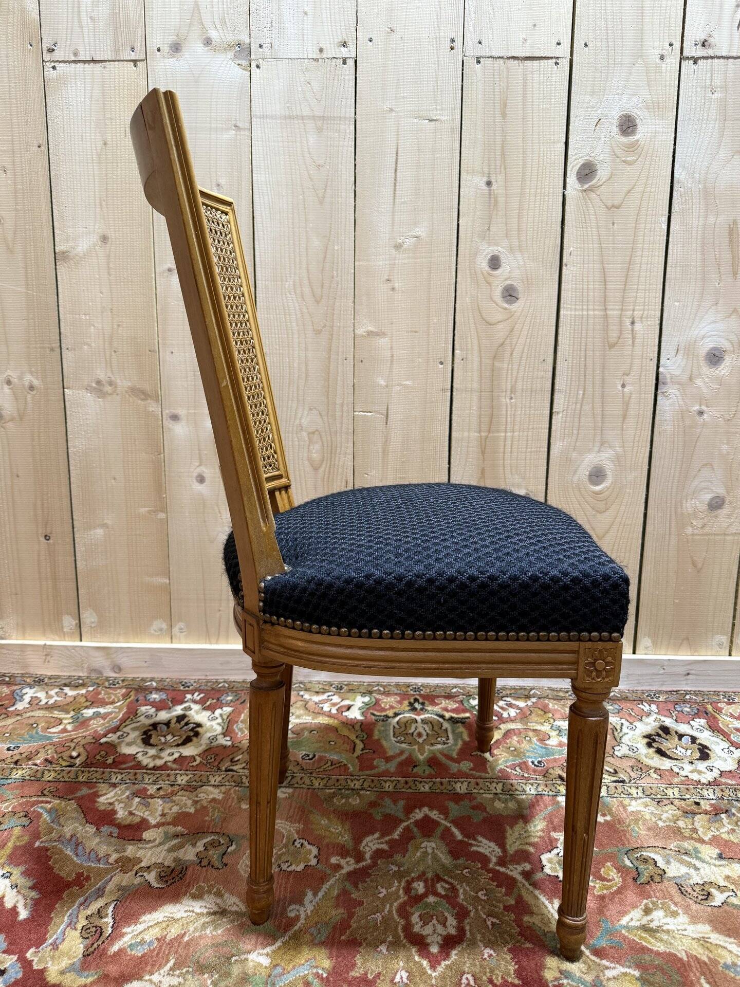 A Louis XVI style office chair