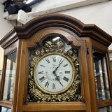 Artisanal Comtoise oak clock