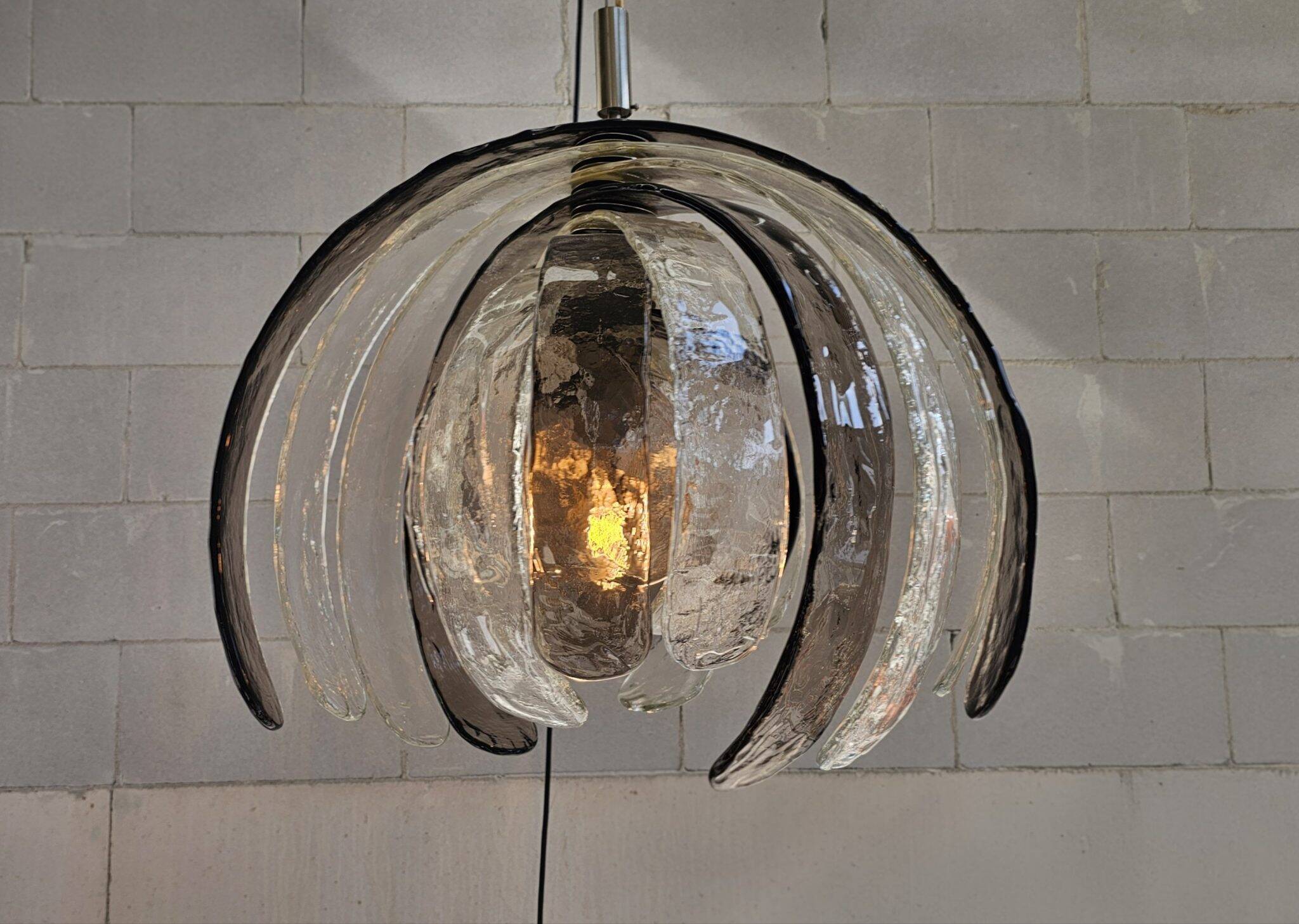 Lampe suspendue Artichoke LS 181 de Carlo Nason