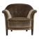 1960s, Danish armchair, original green furniture velour.