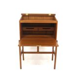 Secrétaire scandinave en teck "Model 67", Arne Wahl Iversen, Vinde Møbelfabrik, Danemark, 1950