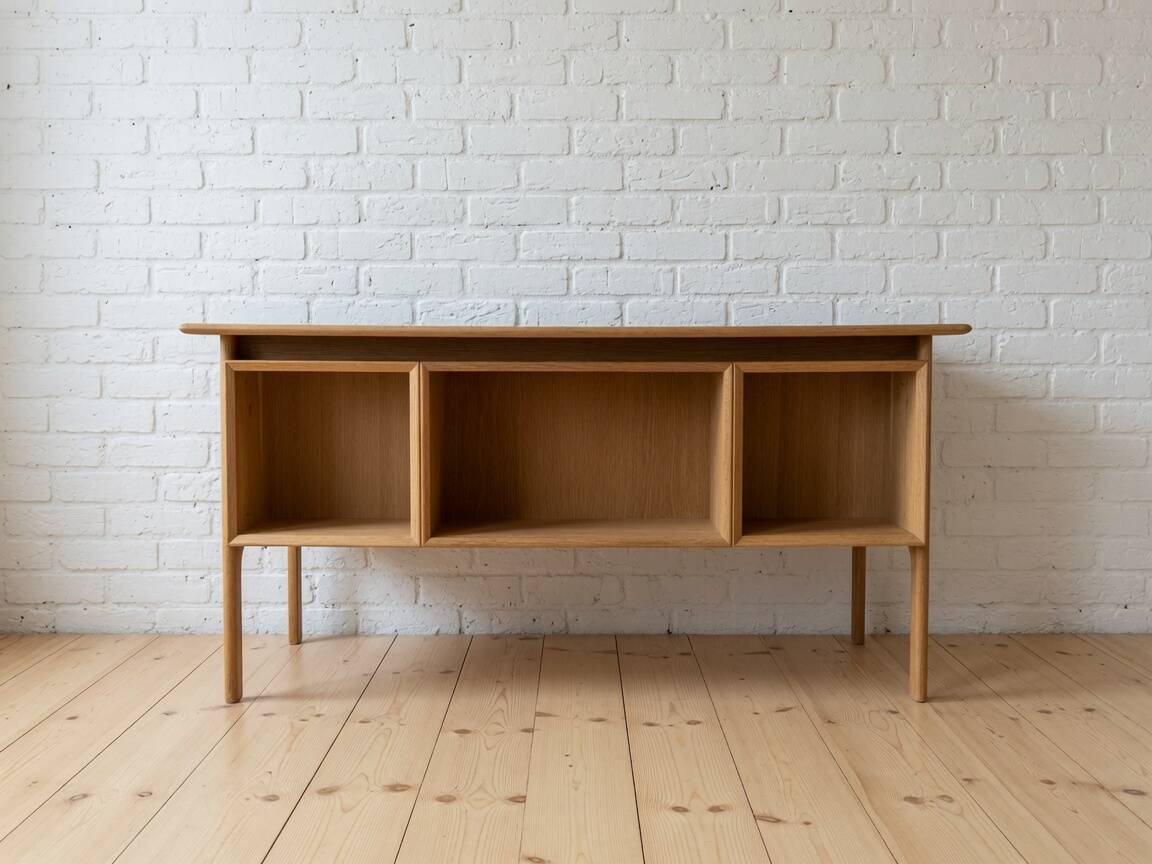 Oak Executive Desk By Arne Vodder From Brouer Møbelfabrik, Denmark, 1960s