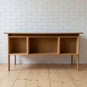 Bureau exécutif en chêne par Arne Vodder de Brouer Møbelfabrik, Danemark, années 1960.