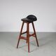 1960s Bar stool by Erik Buch for O.D. Mobler in Denmark
