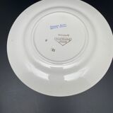 Small flower porcelain dessert plates