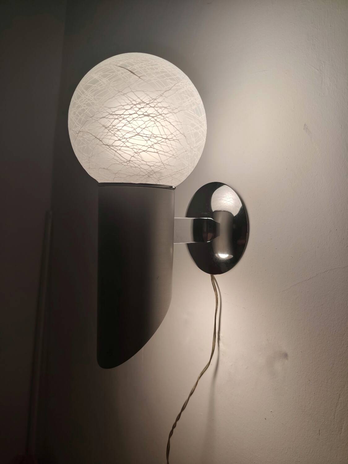 Aplique de pared. España, 1970s.