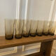 7 smoked glasses