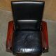 Arne Vodder model 419 executive chair and model 223 desk in rosewood and leather.
