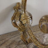 Coat rack metal rocaille hook round hook