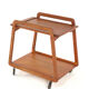Sika mobler trolley 'Knebel' with reversible top - danisg design in teak