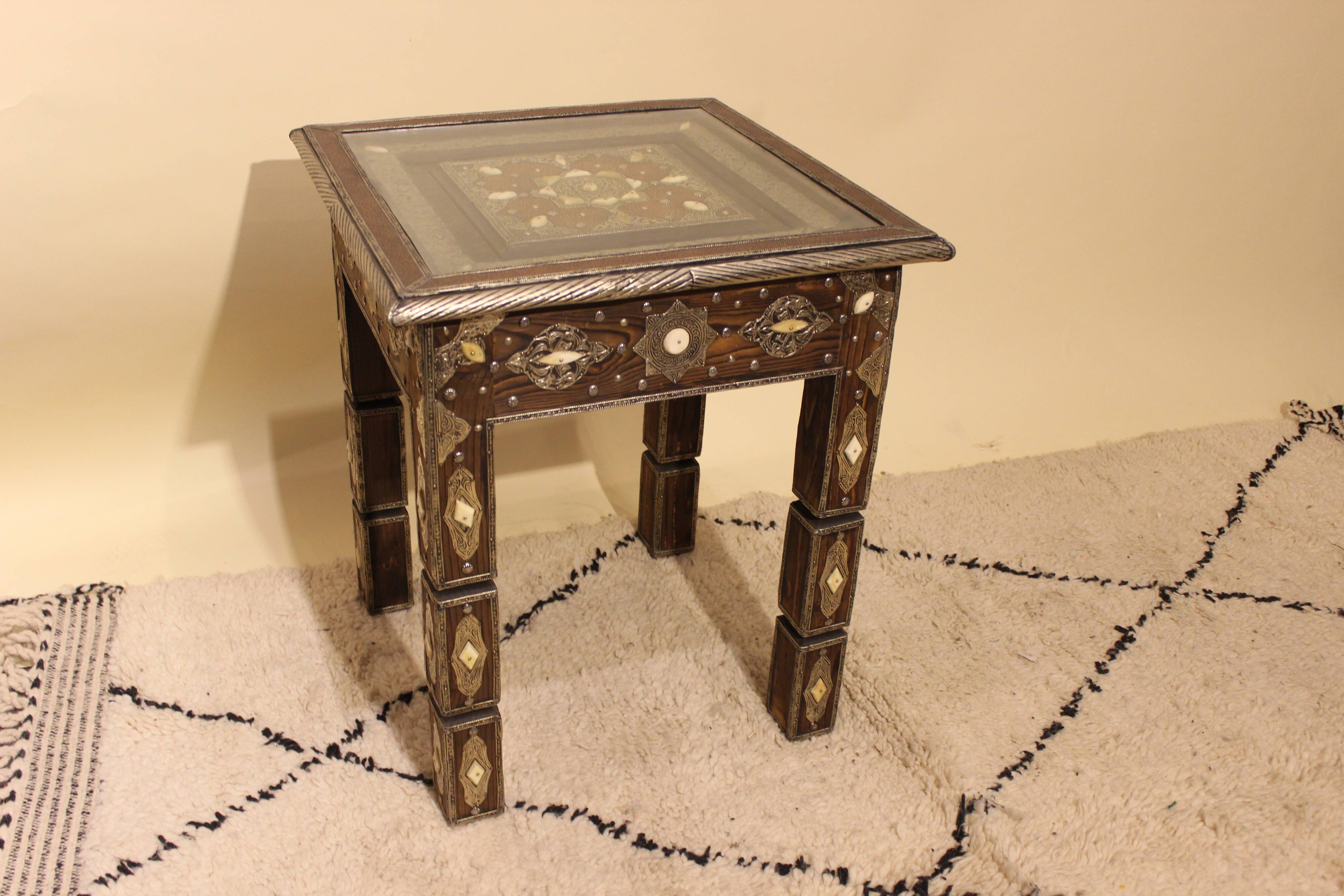 Table d'appoint marocaine