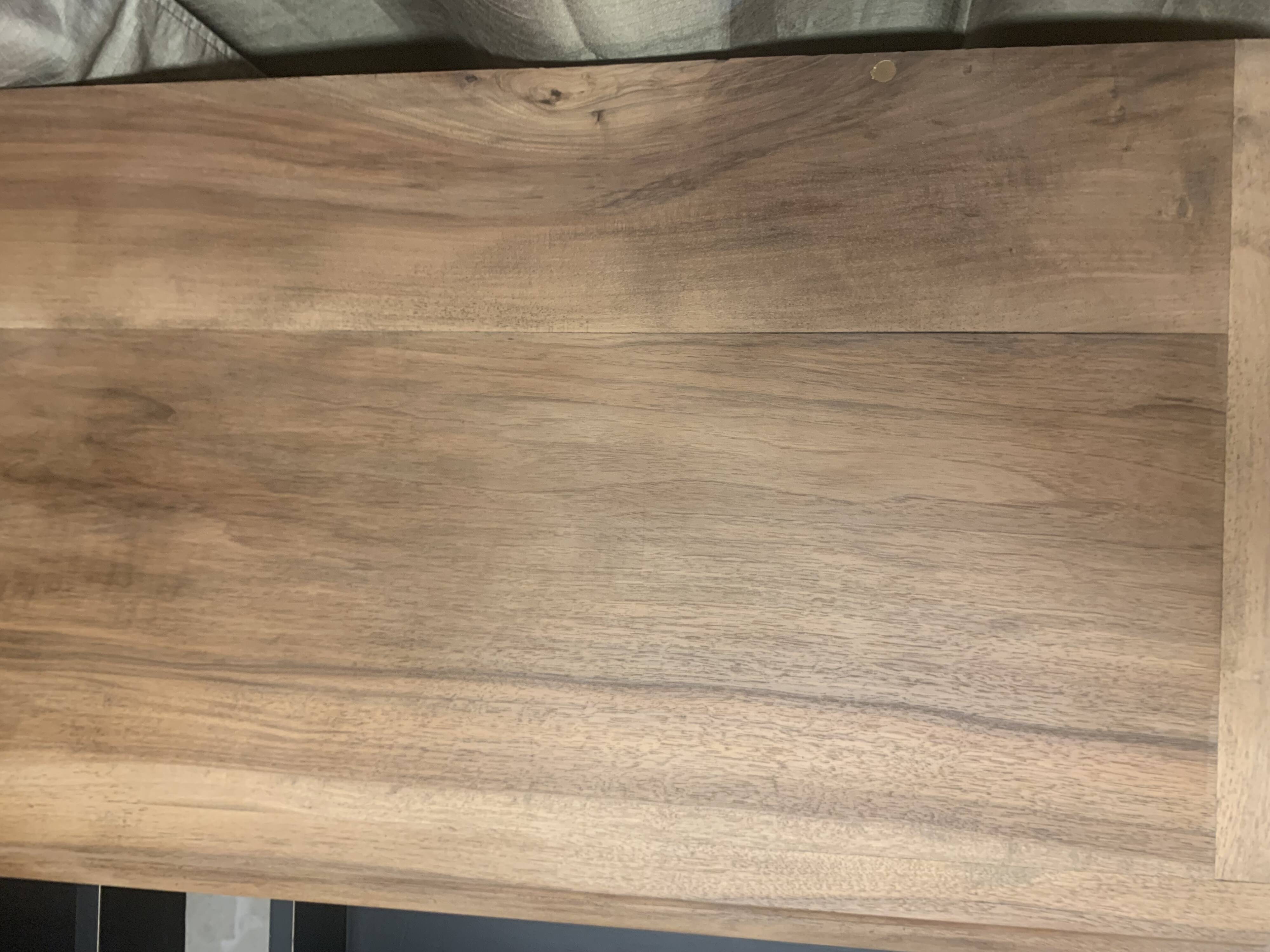 Art Deco raw wood sideboard in solid walnut