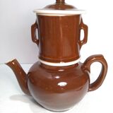 Vintage ceramic individual coffee maker