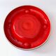 Vintage ceramic advent wreath, candle holder, 70's christmas