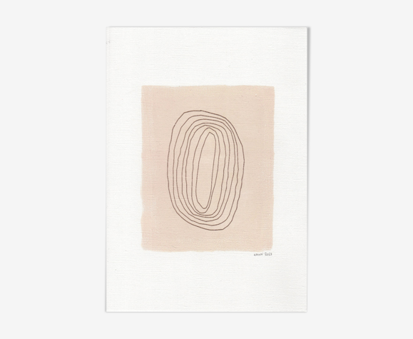 Peinture et illustration sur papier • t511 • signée eawy