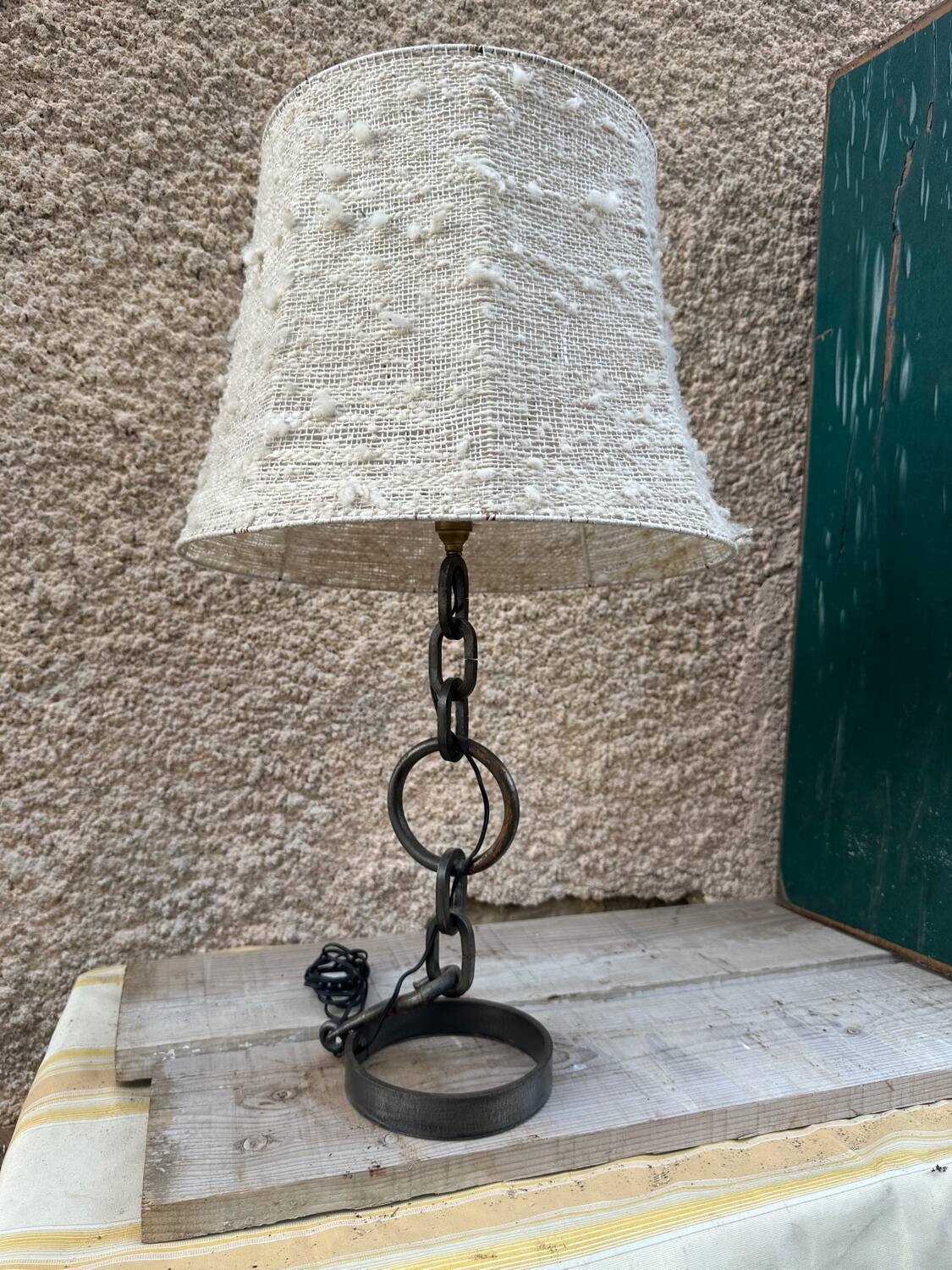 Brutalist lamp