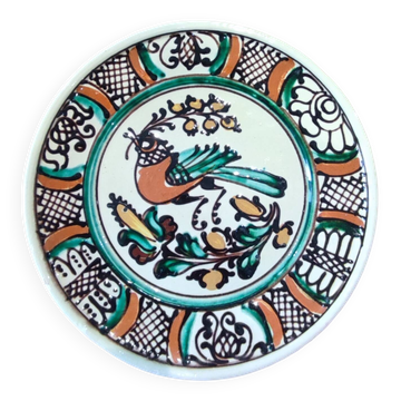 Korond pottery ceramic plate