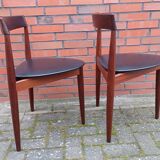 2 x Hans Olsen chairs for Frem Røjle, Denmark, Set de Lux, 1960s
