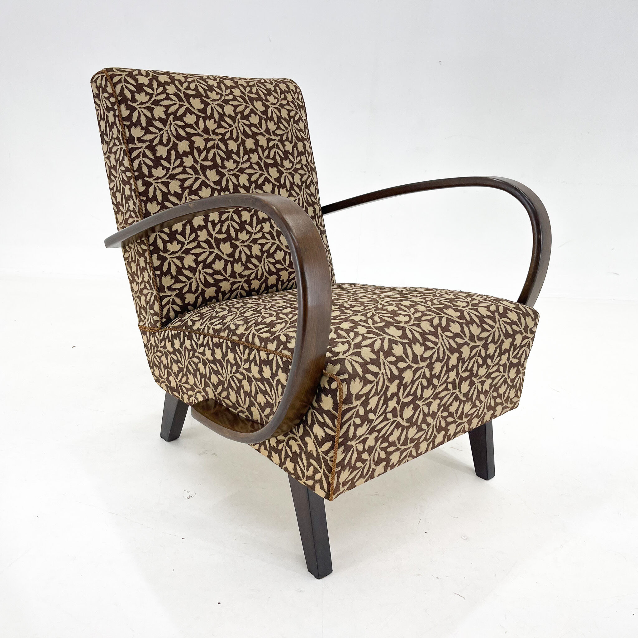 Mid-century armchair by Jindrich Halabala, 1950's