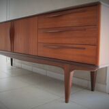 Scandinavian design enfilade in vintage teak